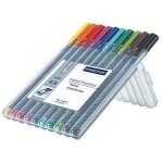 Stylo fineliner - staedtler - triplus - couleurs assorties - �tui de 4 - 03 mm