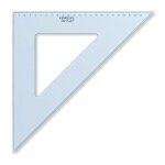 Staedtler - mars 567 - equerre plastique bleu transparent 36 cm 45 - deg - 45 - deg scolaire - 567 36 ...
