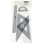 Staedtler mars 569 - set de géométrie plastique bleu transparent (règle 30 cm rapporteur Équerres 567 ... Staedtler mars 569 - set de géométrie plastique bleu transparent (règle 30 cm rapporteur Équerres 567 ...