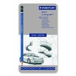 Staedtler - mars lumograph - boite m�tal de 12 ?