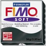 Staedtler pte  modeler  cuire fimo soft bloc 56 g noir
