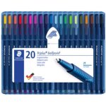 Staedtler stylo . . . bille triplus ball 437 m tui de 4 0000000 noir