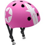 Casque skate stamp pink star avec molette dajustement - taille 54 - 60 cm