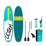 Stand up paddle gonflable - ozen - 99 - noir - 1 place - adulte
