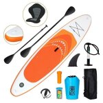 Stand up paddle gonflable planche gonflable avec siege - puluomis - 335x76x16. 5cm - charge max 150kg ...