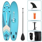 Stand - up paddle gonflable rohe indiana blue - 320x76x15cm - mixte - 1 place - 110kg Stand - up paddle gonflable rohe indiana blue - 320x76x15cm - mixte - 1 place - 110kg