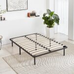 Stanew sommier � lattes sur pieds - 7 pieds inclus - lit (13 lattes 140x190)
