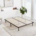Stanew sommier  lattes sur pieds - 7 pieds inclus - lit (160 x 200 cm)