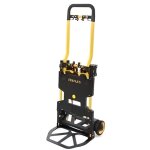 Diable pliant 2 en 1 - stanley - capacit 137 kg - acier durable - poigne tpr - compact