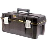Bote  outils tanche stanley fatmax 1 - 94 - 749 - noir et jaune - grande capacit de rangement - cadenassab ...