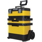 Stanley - servante datelier bimatire 53l - 1 - 95 - 621 - boite  outils amovible + 1 tiroir 10cm + ...