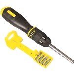 Stanley tournevis cliquet + 10 embouts de vissage