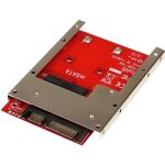 Adaptateur ssd msata vers sata - startech - sat32msat257 - 6 gb / s - 25 pouces - interne