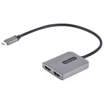 Startech. com adaptateur usb - c vers double hdmi hub usb type - c multi - moniteur mst double cran ...