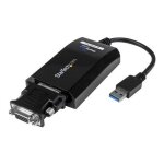 Adaptateur vido multi - crans usb 3. 0 vers dvi - i ou vga - startech - 2048x1152 - noir