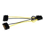 Câble adaptateur dalimentation sata vers carte vidéo pci express 8 broches - startech. com - 15 cm - ... Câble adaptateur dalimentation sata vers carte vidéo pci express 8 broches - startech. com - 15 cm - ...