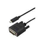 Cble adaptateur usb - c vers dvi - startech - 3 m - noir - 1920 x 1200 - thunderbolt 3