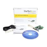 Startech carte adaptateur pci express vers 3 ports firewire - 800 et 400 - 1394a 1394b - 3 total port(s) ...