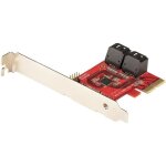 Startech carte pci express sata 4 ports - controleur pcie sata - asm1166 non - raid - convertisseur pci ...