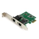 Startech carte rseaux 2 ports gigabit ethernet - st1000spexd4