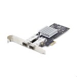 Startech. com carte r�seau gbe sfp � 2 port pcie 2. 0 x1 intel i350 - am2 carte contr�leur 2x 1gbe 1000base ...