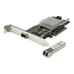 Carte r�seau pci express - startech - 10 gigabit ethernet sfp + - adaptateur nic pcie - 1 port - fibre ...