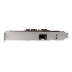 Carte rseau pci express  1 port fibre optique gigabit ethernet avec sfp ouvert - startech