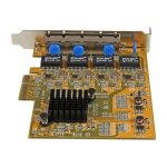 Startech carte r�seau pci express � 4 ports gigabit ethernet avec chipset realtek rtl8111g - adaptateur ...