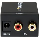 Startech convertisseur audio coaxial numérique ou toslink optique spdif vers rca stéréo Startech convertisseur audio coaxial numérique ou toslink optique spdif vers rca stéréo