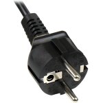 Câble dalimentation en trèfle schuko cee7 vers iec 320 c5 de 2 m pour pc portable - startech - noir Câble dalimentation en trèfle schuko cee7 vers iec 320 c5 de 2 m pour pc portable - startech - noir