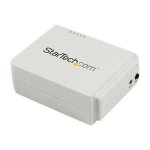 Startech serveur dimpression usb 2. 0 sans fil n - port ethernet 10 / 100 mb / s - 802. 11 b / g / n ...