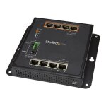 Startech switch gigabit ethernet g�r� � 8 ports rj45 (4 poe + ) - commutateur r�seau industriel � fixation ...