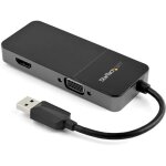 Adaptateur vid�o externe - startech - usb 3. 0 vers hdmi vga - 4k 30hz - 2 �crans suppl�mentaires - noir ...