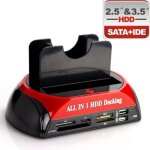 Station daccueil - getek - dock pour disque dur - usb - esata - 2. 5 et 3. 5