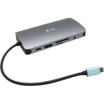 Station daccueil usb - c - i - tec - 4k hdmi vga rj45 usb - c 100w 3xusb 3. 1 carte m�moire