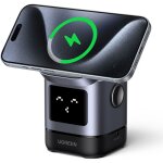 Station de charge 2 en 1 - ugreen - robot - qi2 - noir