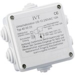 Ivt station de commutation us - 12n 2760 va 18202 130 mm x 130 mm x 60 mm convient pour le modle (onduleur):u ...