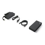 Station daccueil - lenovo - 135w universal dock - usb - c - compatible thinkpad - noir