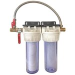 Station de filtration anti - tartre aquawater - bypass flexible - 10 - dbit max 15m / h