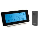 Station météo - otio - capteur sans fil ip44 - noir et blanc Station météo - otio - capteur sans fil ip44 - noir et blanc