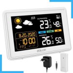 Station mto numrique connect sans fil thermometre exterieur hygromtre tendance prvision capteurs ...