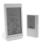Station météo la spontanée avec capteur extérieur sans fil (ip44) - otio Station météo la spontanée avec capteur extérieur sans fil (ip44) - otio