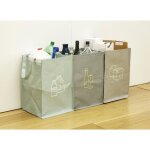 Station de recyclage 3 bacs