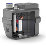 Station de relevage eaux charges 100l pedrollo sar100 zxm1a / 40 15 m / h