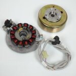 Stator rotor d allumage teknix pour scooter mbk 50 booster 2004  2019 kit allumage neuf