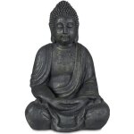 Relaxdays statue de bouddha assise 70 cm figurine de jardin xl vintage résistant aux intempéries & au ... Relaxdays statue de bouddha assise 70 cm figurine de jardin xl vintage résistant aux intempéries & au ...