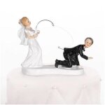 Statue couple humoristique p�che