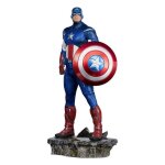 Statuette - iron studios - captain america - �chelle 1 / 10 - r�sine - int�rieur