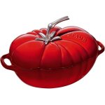Cocotte - staub - tomate - 25 cm - cerise - fonte - tous feux y compris induction Cocotte - staub - tomate - 25 cm - cerise - fonte - tous feux y compris induction