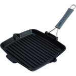 Staub grill noir carr� 24x24cm